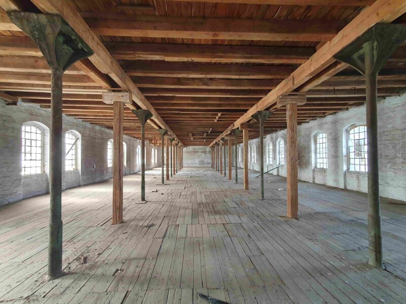 Walzenmühle - Innenansicht Bestand 2 Walzenmühle - Innenansicht Bestand 2